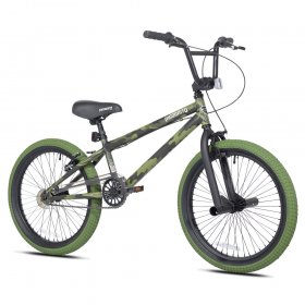 Kent 20 In. Incognito Boy's BMX Bike, Green Camouflage